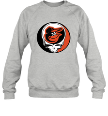 Baltimore Orioles Grateful Dead Steal Your Face Baseball Adult Sweatshirt Adult Sweatshirt - VeigarTee