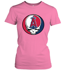 Los Angeles Angels Grateful Dead Steal Your Face Baseball Womens T-Shirt Womens T-Shirt - VeigarTee