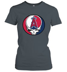Los Angeles Angels Grateful Dead Steal Your Face Baseball Womens T-Shirt Womens T-Shirt - VeigarTee