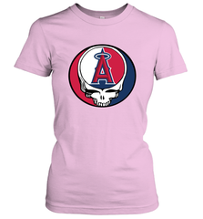 Los Angeles Angels Grateful Dead Steal Your Face Baseball Womens T-Shirt Womens T-Shirt - VeigarTee