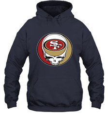 San Francisco 49ers Grateful Dead Steal Your Face NFL Football Adult Hoodie Sweatshirt Adult Hoodie Sweatshirt - VeigarTee