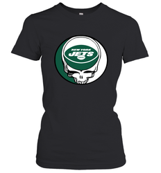 New York Jets Grateful Dead Steal Your Face NFL Football Womens T-Shirt