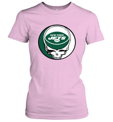 New York Jets Grateful Dead Steal Your Face NFL Football Womens T-Shirt Womens T-Shirt - VeigarTee