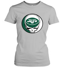 New York Jets Grateful Dead Steal Your Face NFL Football Womens T-Shirt Womens T-Shirt - VeigarTee