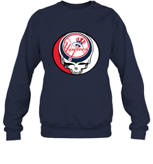 New York Yankees Grateful Dead Steal Your Face Baseball Adult Sweatshirt Adult Sweatshirt - VeigarTee