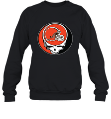 Cleveland Browns Grateful Dead Steal Your Face NFL Football Adult Sweatshirt Adult Sweatshirt - VeigarTee