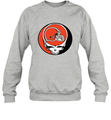 Cleveland Browns Grateful Dead Steal Your Face NFL Football Adult Sweatshirt Adult Sweatshirt - VeigarTee