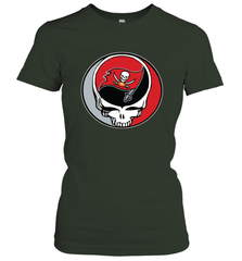 Tampa Bay Buccaneers Grateful Dead Steal Your Face NFL Football Womens T-Shirt Womens T-Shirt - VeigarTee