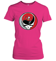 Tampa Bay Buccaneers Grateful Dead Steal Your Face NFL Football Womens T-Shirt Womens T-Shirt - VeigarTee