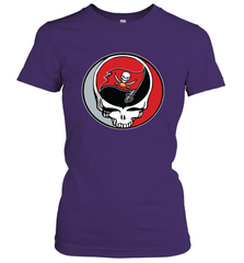 Tampa Bay Buccaneers Grateful Dead Steal Your Face NFL Football Womens T-Shirt Womens T-Shirt - VeigarTee