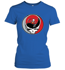 Tampa Bay Buccaneers Grateful Dead Steal Your Face NFL Football Womens T-Shirt Womens T-Shirt - VeigarTee