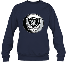 Oakland Raiders Grateful Dead Steal Your Face NFL Football Adult Sweatshirt Adult Sweatshirt - VeigarTee