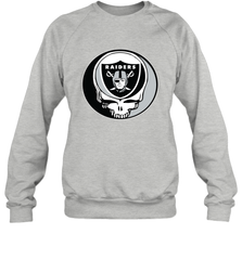 Oakland Raiders Grateful Dead Steal Your Face NFL Football Adult Sweatshirt Adult Sweatshirt - VeigarTee