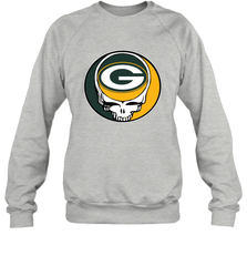 Green Bay Packers Grateful Dead Steal Your Face NFL Football Adult Sweatshirt Adult Sweatshirt - VeigarTee