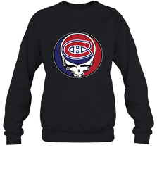 Montreal Canadiens Grateful Dead Steal Your Face Hockey NHL Adult Sweatshirt Adult Sweatshirt - VeigarTee