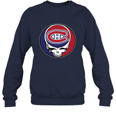 Montreal Canadiens Grateful Dead Steal Your Face Hockey NHL Adult Sweatshirt