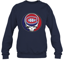 Montreal Canadiens Grateful Dead Steal Your Face Hockey NHL Adult Sweatshirt Adult Sweatshirt - VeigarTee