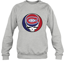 Montreal Canadiens Grateful Dead Steal Your Face Hockey NHL Adult Sweatshirt Adult Sweatshirt - VeigarTee