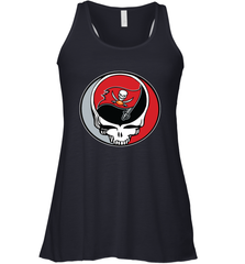 Tampa Bay Buccaneers Grateful Dead Steal Your Face NFL Football Womens Racerback Tank Top Womens Racerback Tank Top - VeigarTee