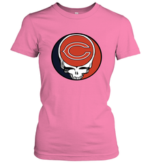 Chicago Bears Grateful Dead Steal Your Face NFL Football Womens T-Shirt Womens T-Shirt - VeigarTee