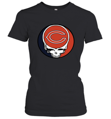 Chicago Bears Grateful Dead Steal Your Face NFL Football Womens T-Shirt Womens T-Shirt - VeigarTee