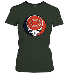 Chicago Bears Grateful Dead Steal Your Face NFL Football Womens T-Shirt Womens T-Shirt - VeigarTee