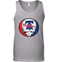 Philadelphia Phillies Grateful Dead Steal Your Face Baseball Mens Tank Top Mens Tank Top - VeigarTee