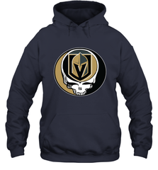 Vegas Golden Knights Grateful Dead Steal Your Face Hockey NHL Adult Hoodie Sweatshirt Adult Hoodie Sweatshirt - VeigarTee