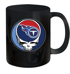 Tennessee Titans Grateful Dead Steal Your Face NFL Football Ceramic Mug 11oz Ceramic Mug 11oz - VeigarTee