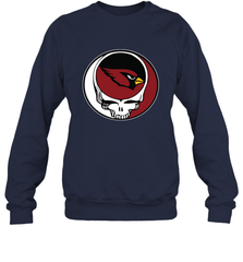 Arizona Cardinals Grateful Dead Steal Your Face NFL Football Adult Sweatshirt Adult Sweatshirt - VeigarTee