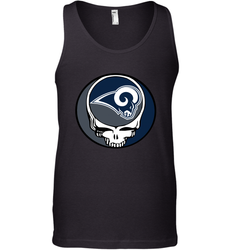 Los Angeles Rams Grateful Dead Steal Your Face NFL Football Mens Tank Top