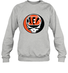 Cincinnati Bengals Grateful Dead Steal Your Face NFL Football Adult Sweatshirt Adult Sweatshirt - VeigarTee