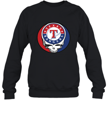 Texas Rangers Grateful Dead Steal Your Face Baseball Adult Sweatshirt Adult Sweatshirt - VeigarTee