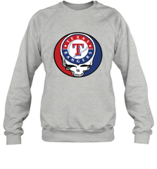 Texas Rangers Grateful Dead Steal Your Face Baseball Adult Sweatshirt Adult Sweatshirt - VeigarTee