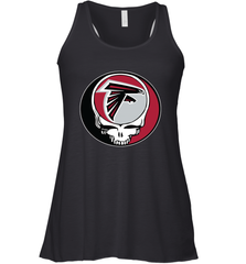 Atlanta Falcons Grateful Dead Steal Your Face NFL Football Womens Racerback Tank Top Womens Racerback Tank Top - VeigarTee
