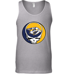 Nashville Predators Grateful Dead Steal Your Face Hockey NHL Mens Tank Top Mens Tank Top - VeigarTee