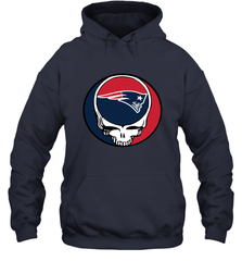 New England Patriots Grateful Dead Steal Your Face NFL Football Adult Hoodie Sweatshirt Adult Hoodie Sweatshirt - VeigarTee
