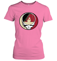 Arizona Diamondbacks Grateful Dead Steal Your Face Baseball Womens T-Shirt Womens T-Shirt - VeigarTee