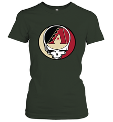 Arizona Diamondbacks Grateful Dead Steal Your Face Baseball Womens T-Shirt Womens T-Shirt - VeigarTee