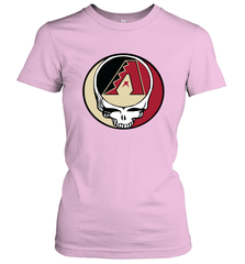 Arizona Diamondbacks Grateful Dead Steal Your Face Baseball Womens T-Shirt Womens T-Shirt - VeigarTee