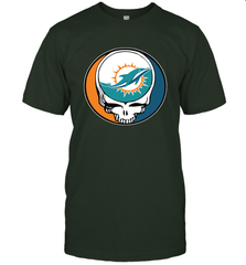 Miami Dolphins Grateful Dead Steal Your Face NFL Football Mens T-Shirt Mens T-Shirt - VeigarTee