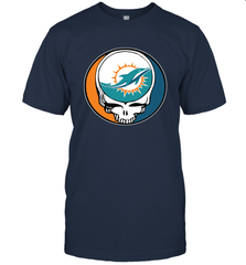 Miami Dolphins Grateful Dead Steal Your Face NFL Football Mens T-Shirt Mens T-Shirt - VeigarTee