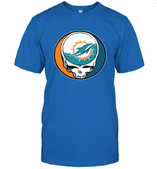 Miami Dolphins Grateful Dead Steal Your Face NFL Football Mens T-Shirt Mens T-Shirt - VeigarTee