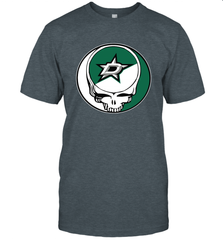Dallas Stars Grateful Dead Steal Your Face Hockey NHL Mens T-Shirt Mens T-Shirt - VeigarTee