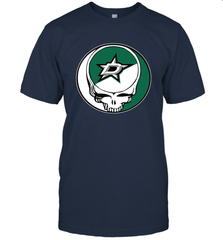 Dallas Stars Grateful Dead Steal Your Face Hockey NHL Mens T-Shirt Mens T-Shirt - VeigarTee