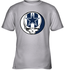 Dallas Cowboys Grateful Dead Steal Your Face NFL Football Youth T-Shirt Youth T-Shirt - VeigarTee