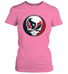 Houston Texans Grateful Dead Steal Your Face NFL Football Womens T-Shirt Womens T-Shirt - VeigarTee