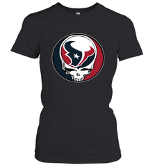 Houston Texans Grateful Dead Steal Your Face NFL Football Womens T-Shirt Womens T-Shirt - VeigarTee