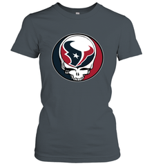 Houston Texans Grateful Dead Steal Your Face NFL Football Womens T-Shirt Womens T-Shirt - VeigarTee