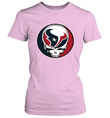 Houston Texans Grateful Dead Steal Your Face NFL Football Womens T-Shirt Womens T-Shirt - VeigarTee